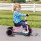 Metal Tricycle Kids Trike with Adjustable Seat and Storage Basket for Ages 3-5 Years